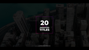 20 Animated Titles